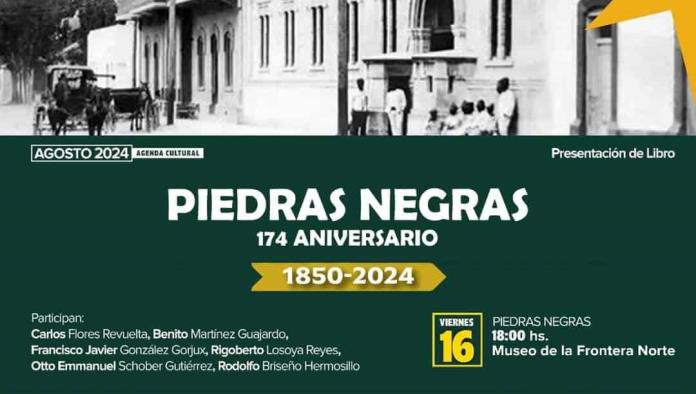 Presentan Libro para Fortalecer la Identidad de Piedras Negras