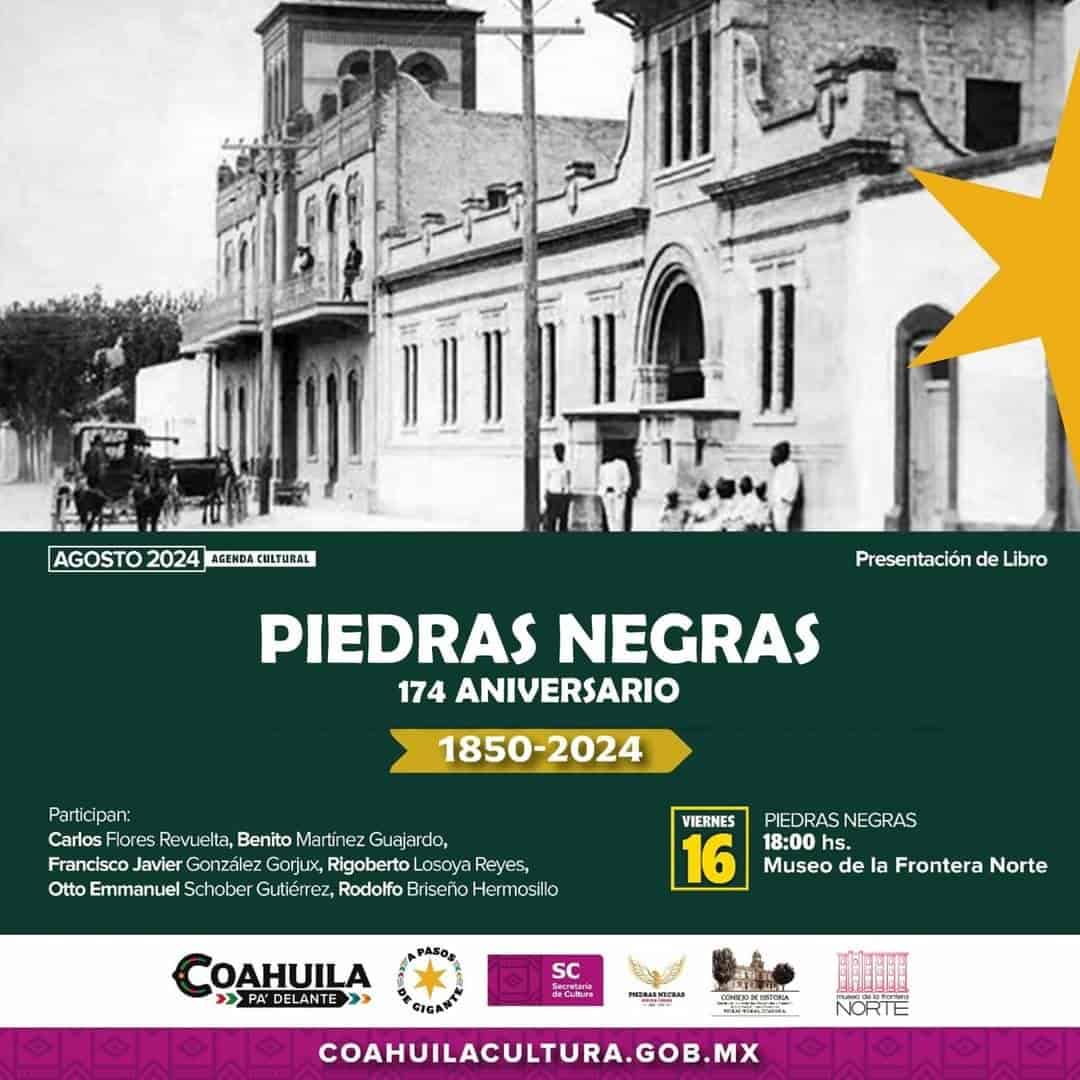 Presentan Libro para Fortalecer la Identidad de Piedras Negras