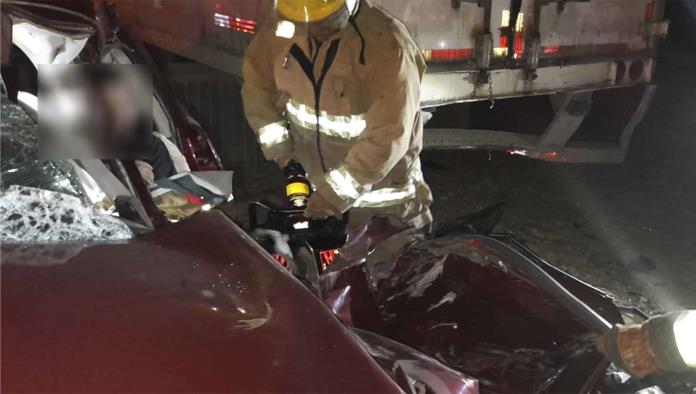 Identifican a persona que murió en accidente, conductor es detenido