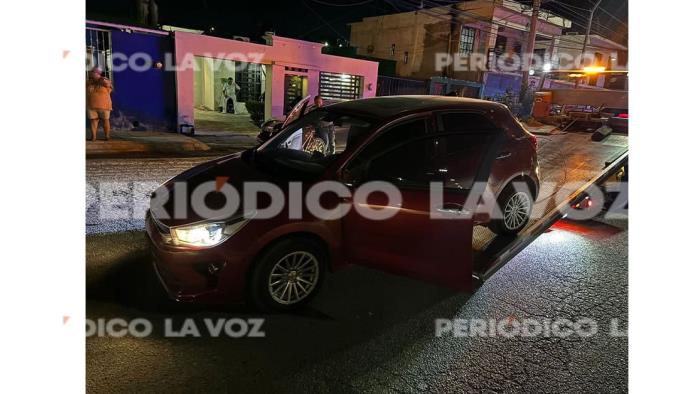 Embiste a ciclista en las Las Torres