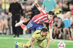 Atlético de Madrid rescata empate en debut de Julián Álvarez