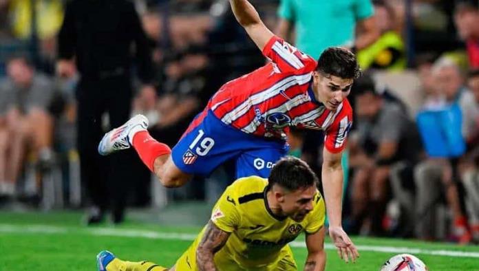 Atlético de Madrid rescata empate en debut de Julián Álvarez