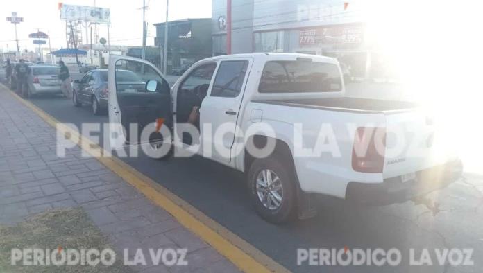 Causa carambola en pleno blvd. Pape