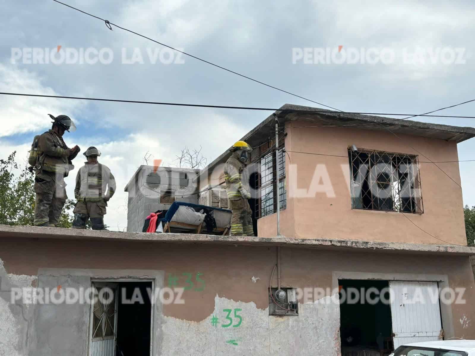 Arde casa en la Bellavista