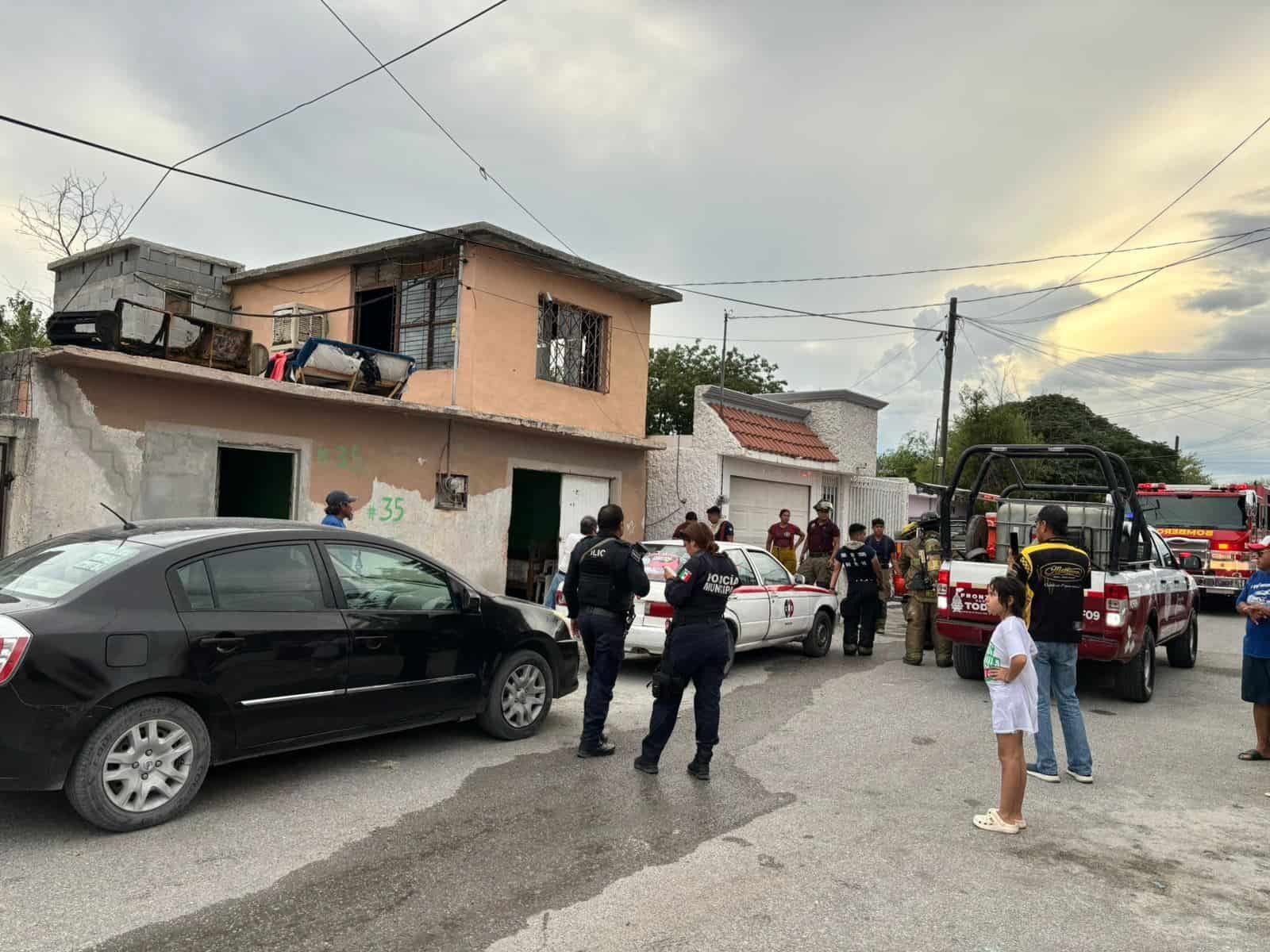 Arde casa en la Bellavista