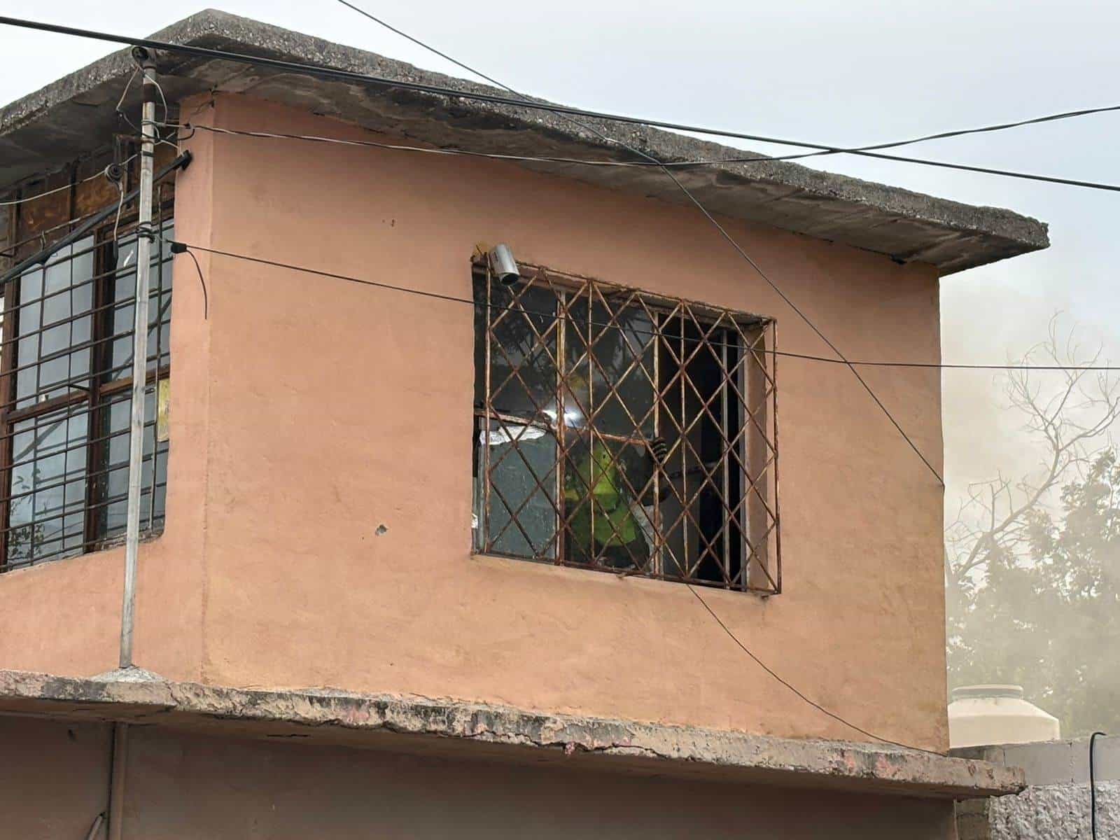 Arde casa en la Bellavista