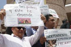 Trabajadores del Poder Judicial inician paro de labores contra reforma de AMLO