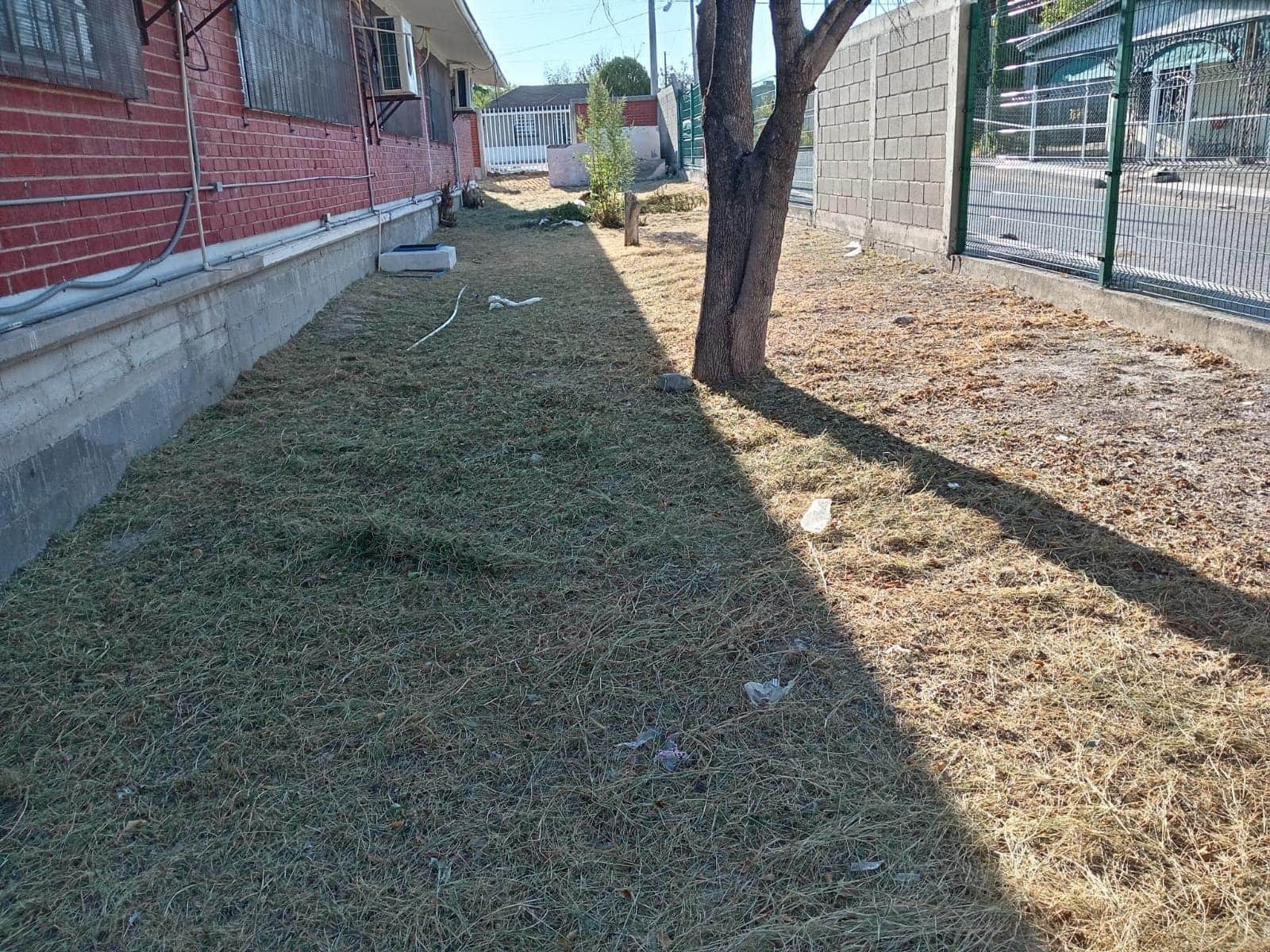 Realizan limpieza exhaustiva en Escuela Primaria Enrique Cárdenas García