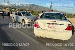 Causa choque en  puente de AHMSA