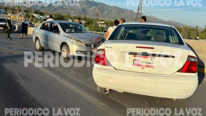 Causa choque en  puente de AHMSA