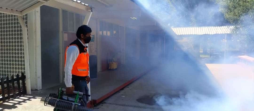 Fumigarán Planteles Educativos para Prevenir Dengue Antes del Regreso a Clases