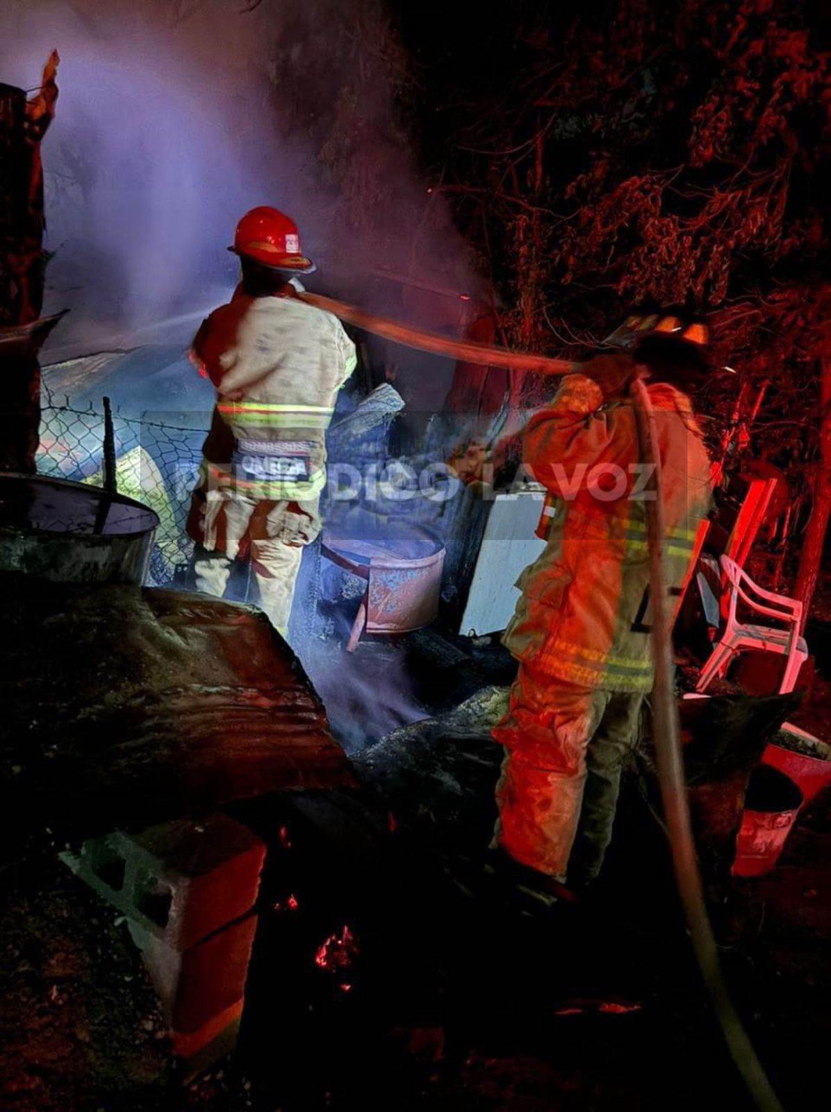 Se incendia bodega; arroja solamente daños materiales