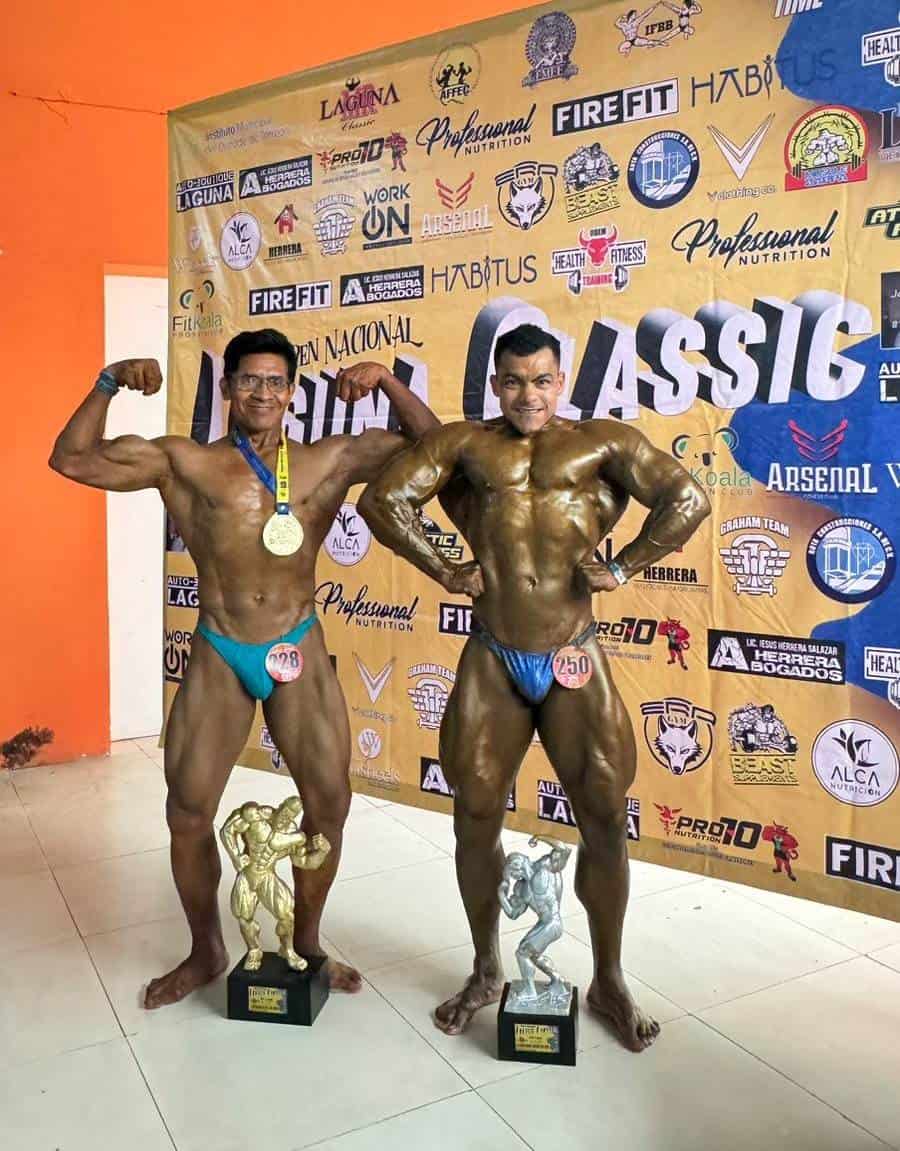 Emilio García y Juan Antonio Zamora figuraron en el podio del Mr. Laguna Classic 2024.