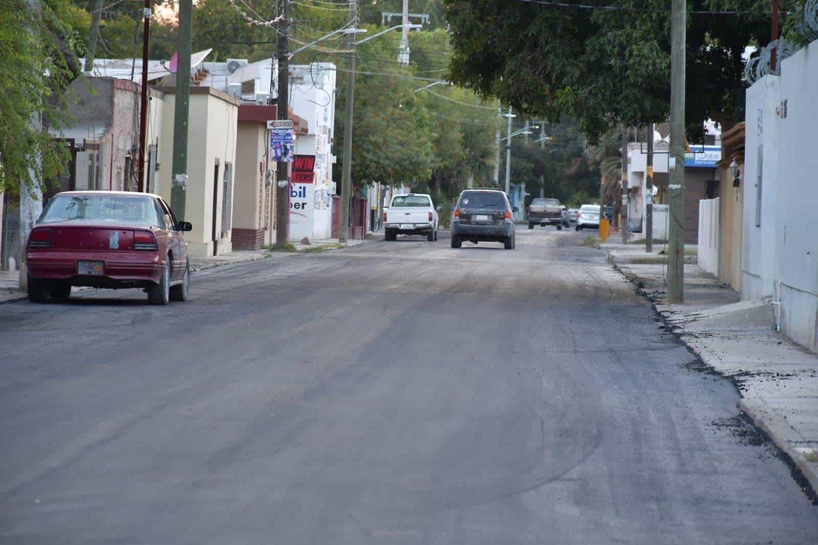 Se concluyen las acciones de recarpeteo en la calle Aldama de Nava