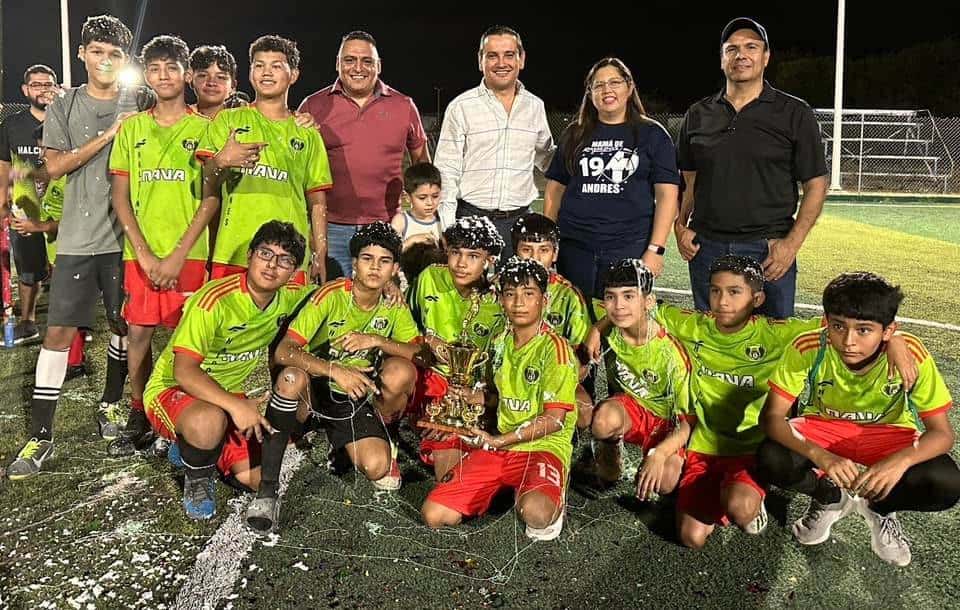 Finaliza la liga infantil de Fútbol Rápido en Allende