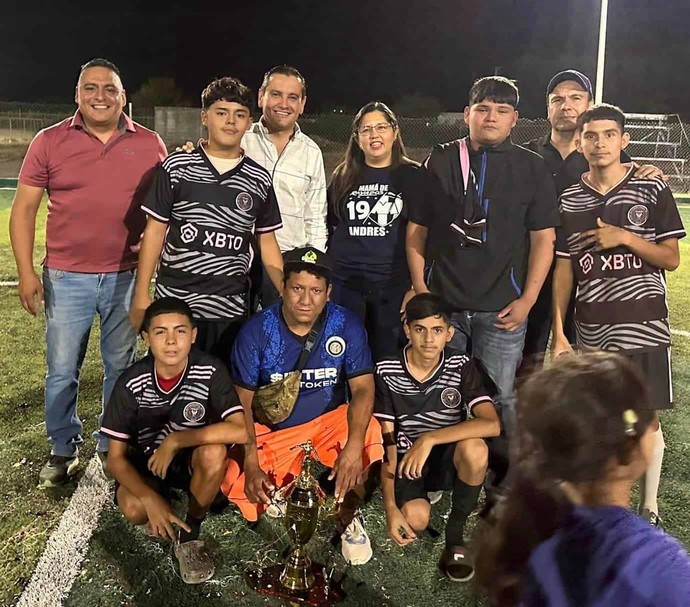 Finaliza la liga infantil de Fútbol Rápido en Allende