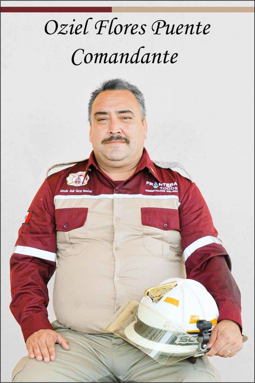 Oziel, con espíritu de servicio.