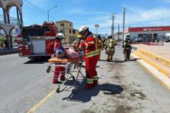 Ponen a prueba a bomberos