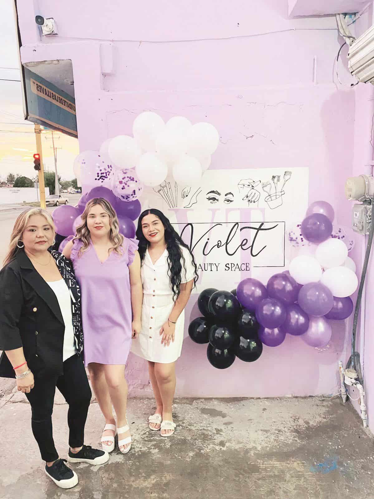 Sorprenden con Violet Beauty Space