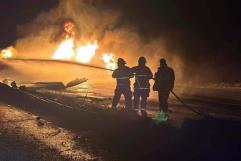 Bomberos continúa su labor con valentía y dedicación