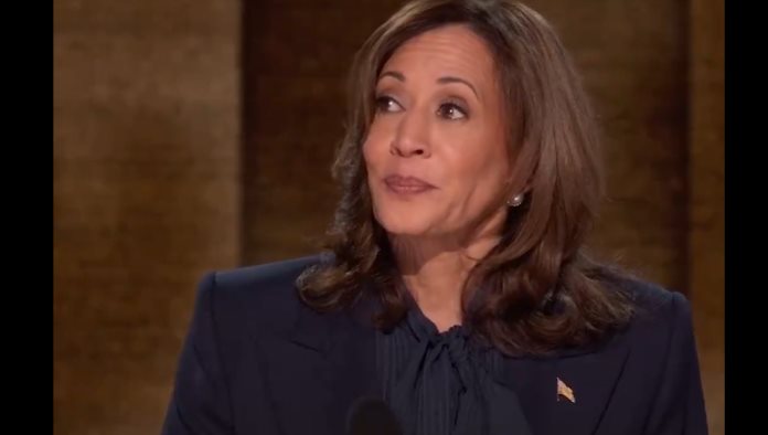 Kamala Harris acepta la candidatura del Partido Demócrata