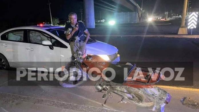 Accidente de Tráfico en la Carretera Federal 57 Deja a Motociclista Gravemente Herido