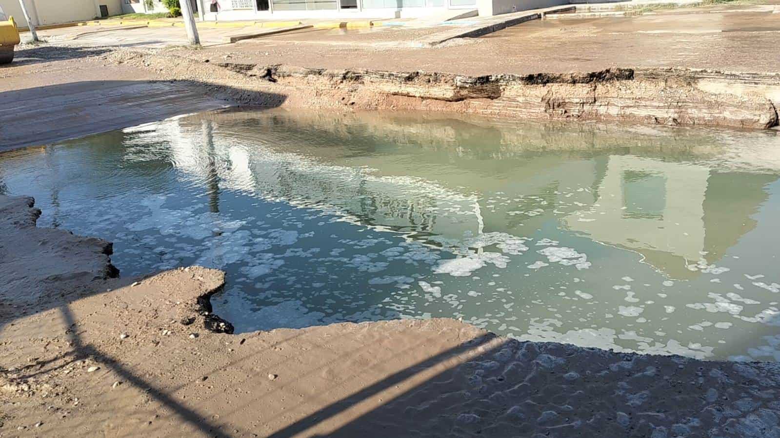 Fuga en la Anáhuac deja a 50 colonias SIN AGUA en Piedras Negras 