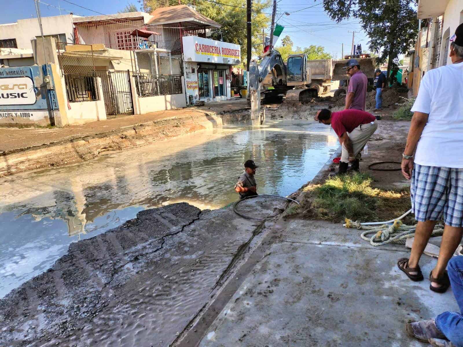 Fuga en la Anáhuac deja a 50 colonias SIN AGUA en Piedras Negras 