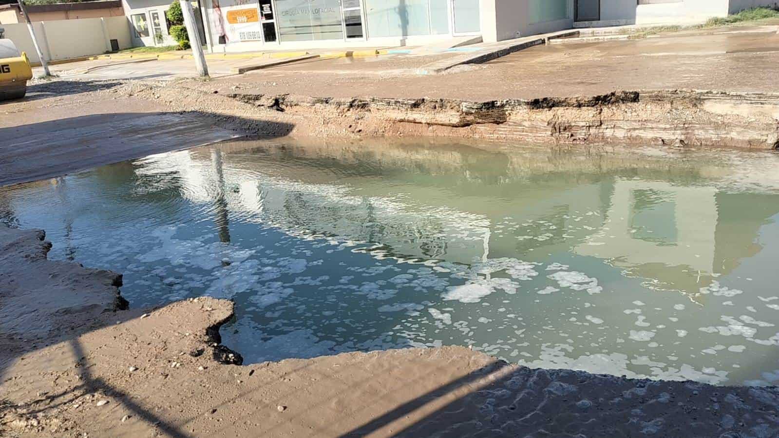 Fuga en la Anáhuac deja a 50 colonias SIN AGUA en Piedras Negras 