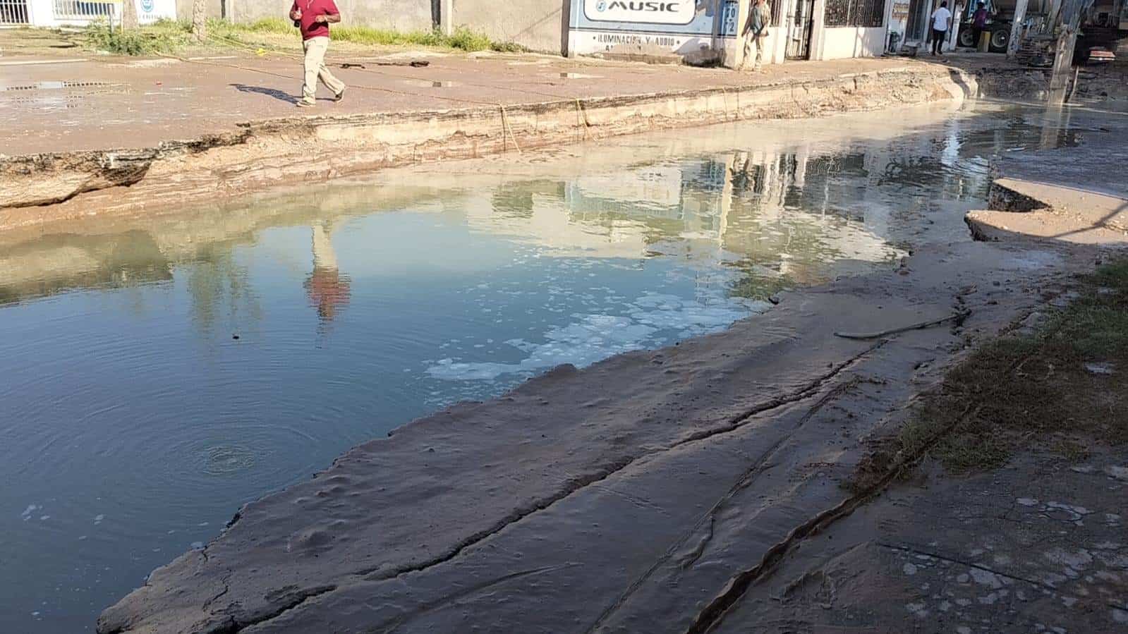 Fuga en la Anáhuac deja a 50 colonias SIN AGUA en Piedras Negras 