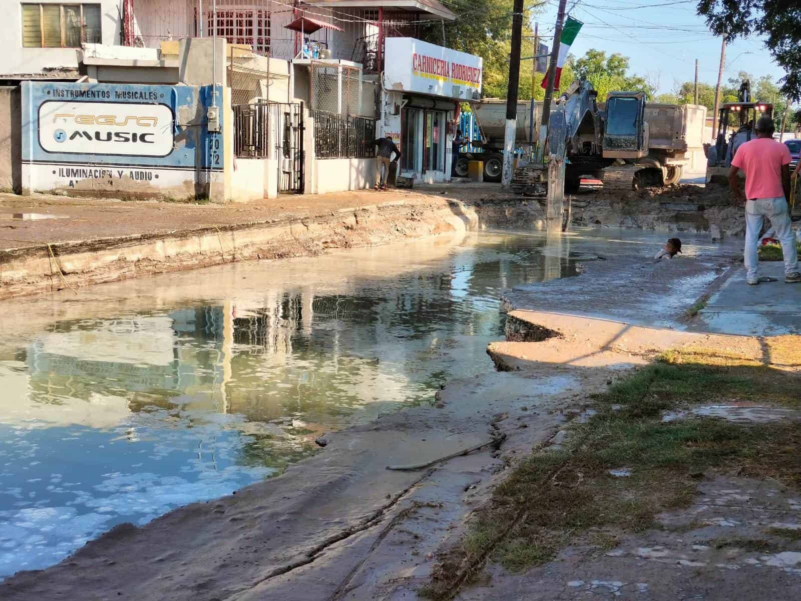 Fuga en la Anáhuac deja a 50 colonias SIN AGUA en Piedras Negras 