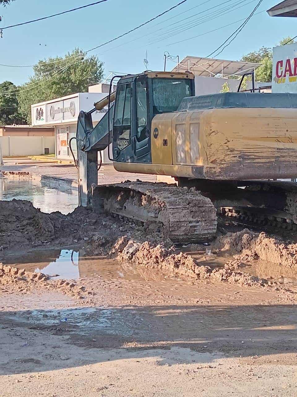 Fuga en la Anáhuac deja a 50 colonias SIN AGUA en Piedras Negras 