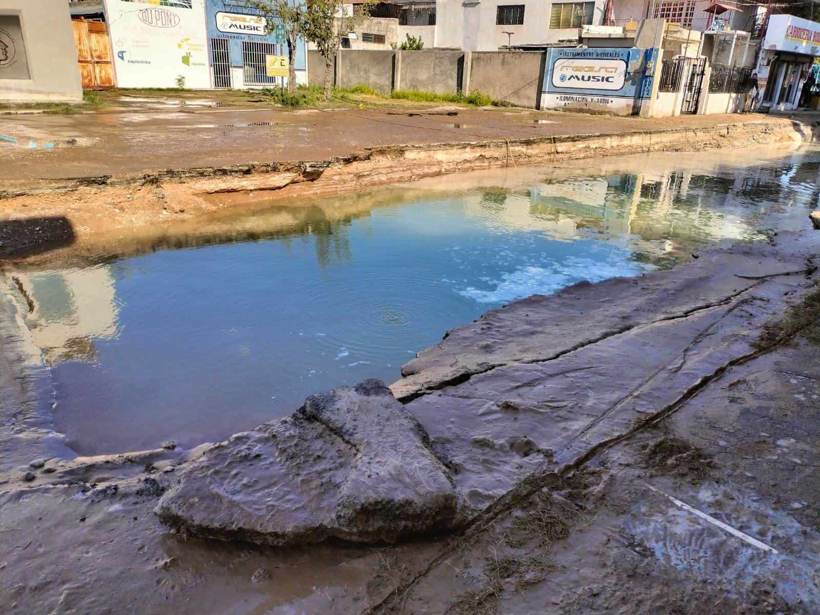 Fuga en la Anáhuac deja a 50 colonias SIN AGUA en Piedras Negras 