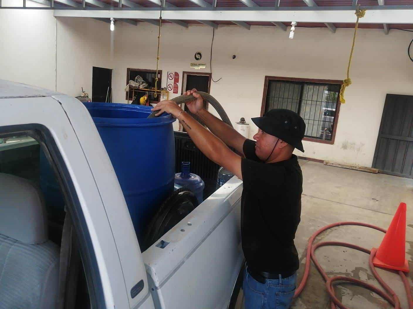 Habilitan Puntos de Abastecimiento de Agua en Piedras Negras