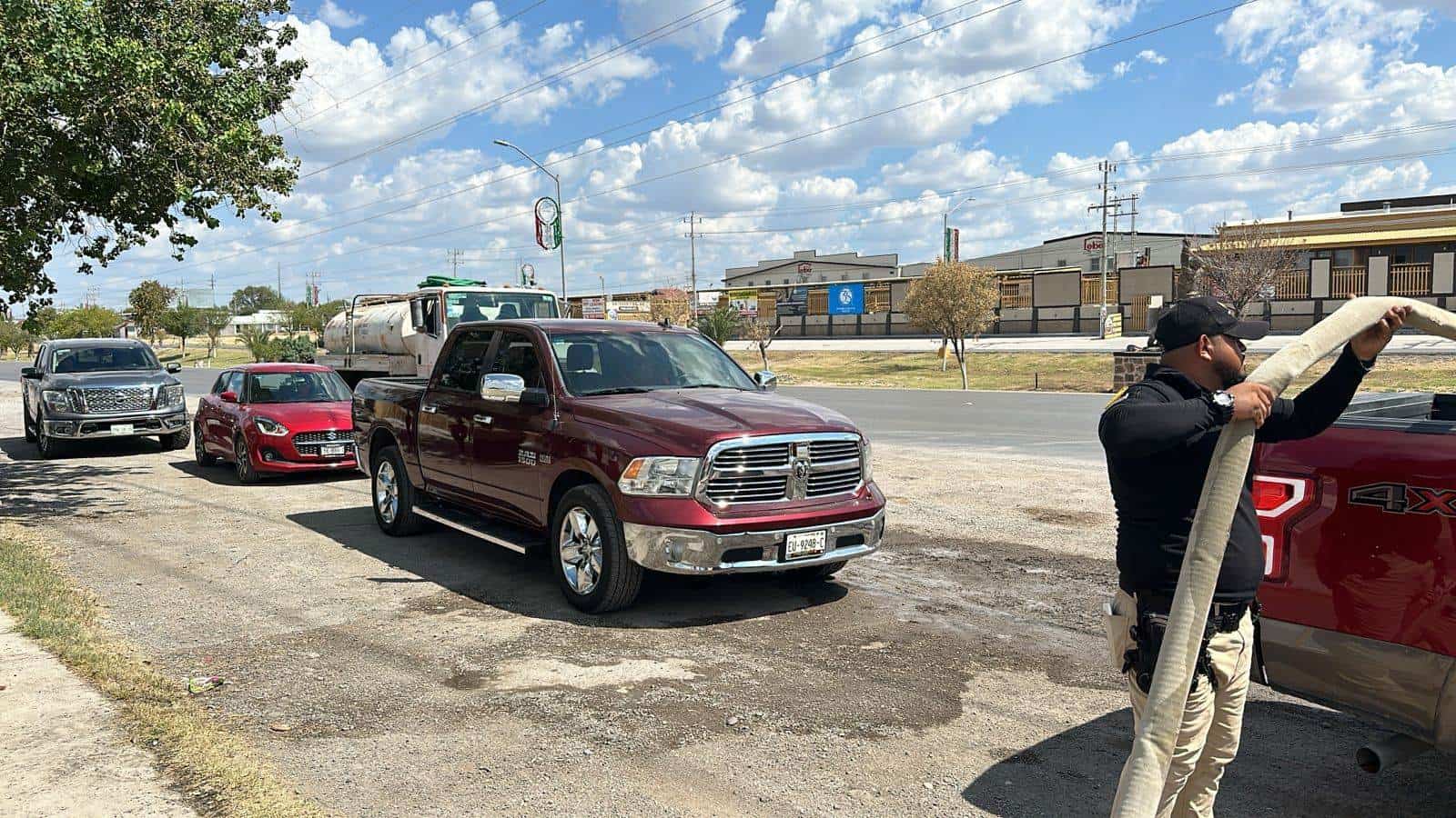 Habilitan Puntos de Abastecimiento de Agua en Piedras Negras