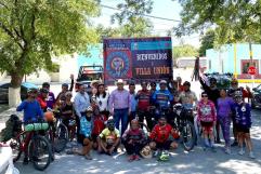 Villa Unión recibe a ciclistas de la "Ruta Chichimeca 2024"