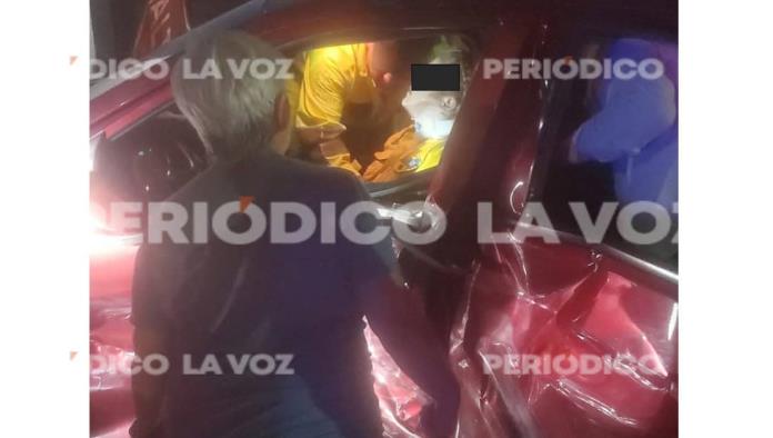 Lesiona a boy socuts en fuerte accidente