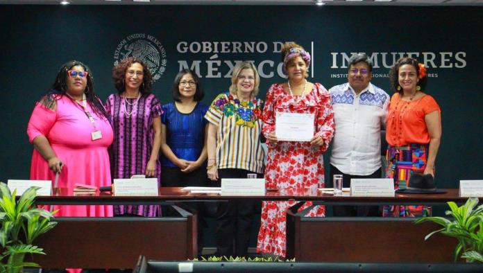 Reconoce INPI Laura por defensa de afromexicanas