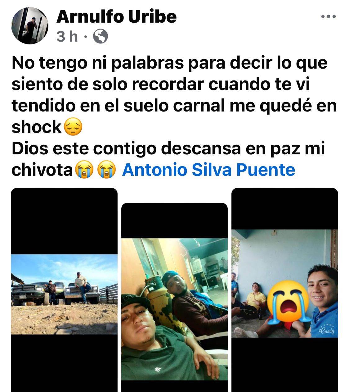 Consterna muerte de Antonio Silva empleado de Trinity 