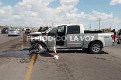 Fuerte accidente; dos heridos en Sabinas 