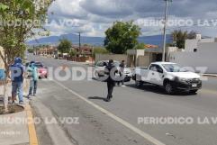 Choque por alcance  moviliza a autoridades 