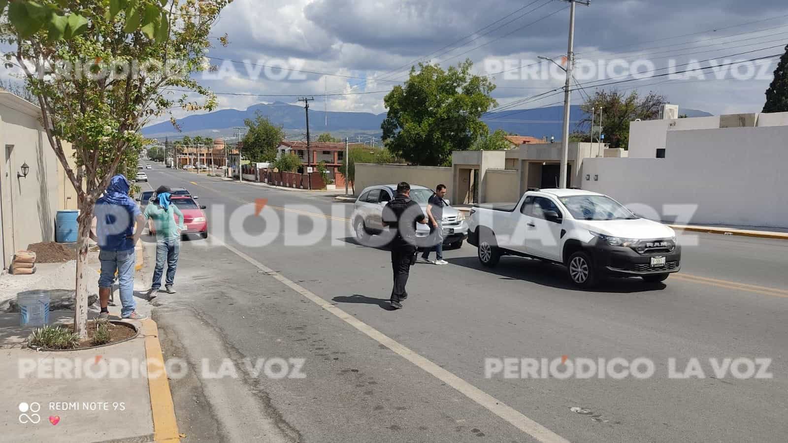 El choque dejó como saldo daños mínimos, hecho por el que los involucrados llegaron a un arreglo. 