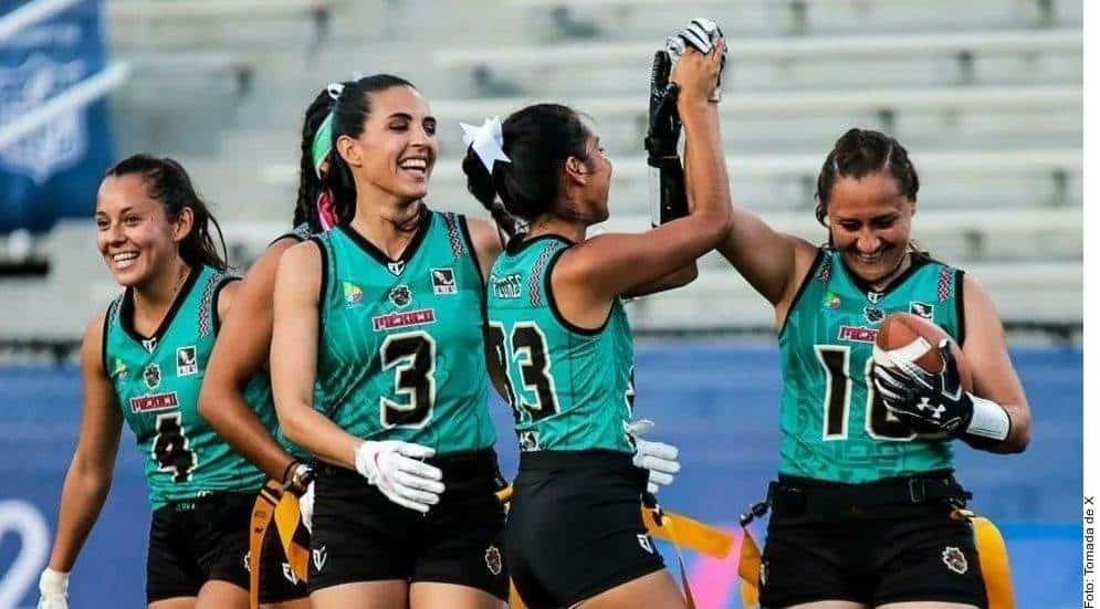Arrancan mexicanas con dos triunfos en Mundial Flag Football 