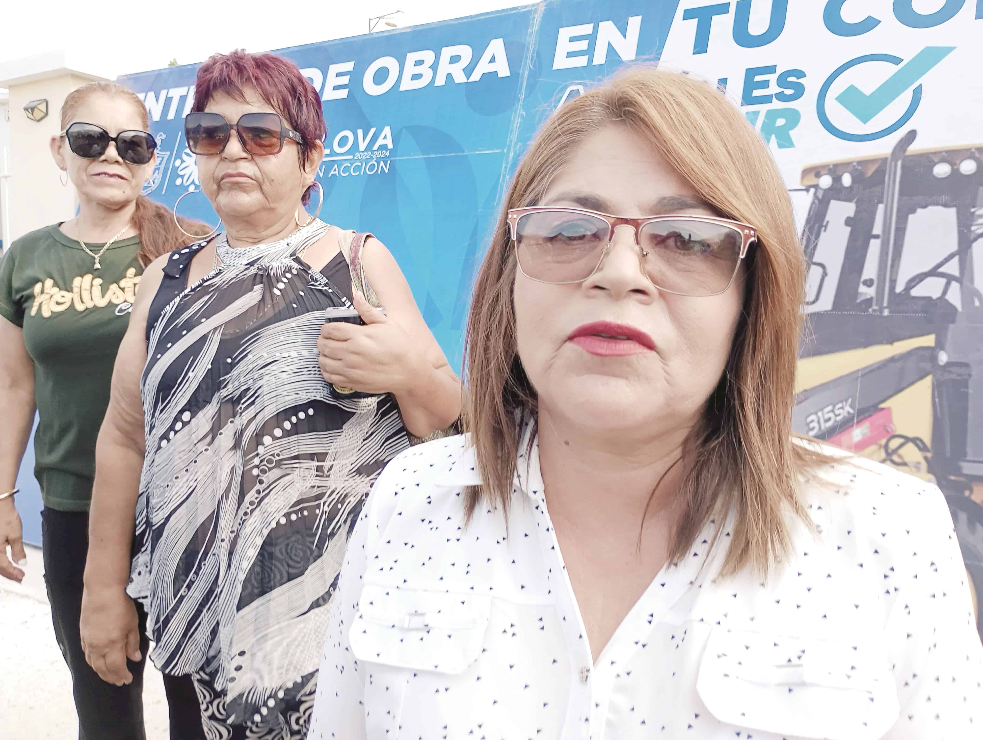 Blanca Estela Briones, vecina de la Colonia Córdoba.