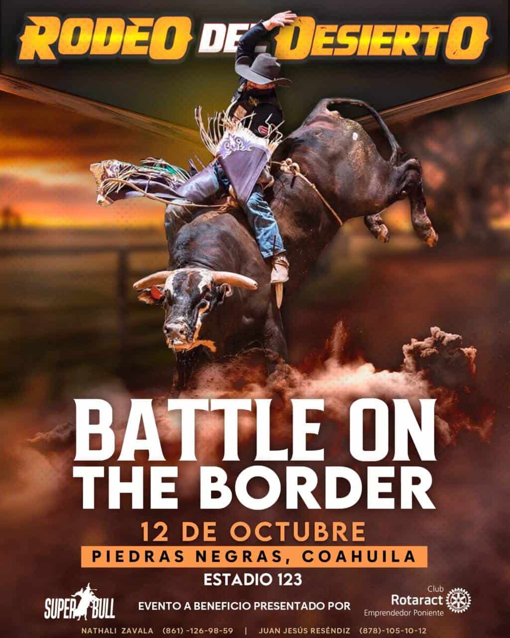 Se anuncia la primera edición del Rodeo del Desierto Batalla en la Frontera