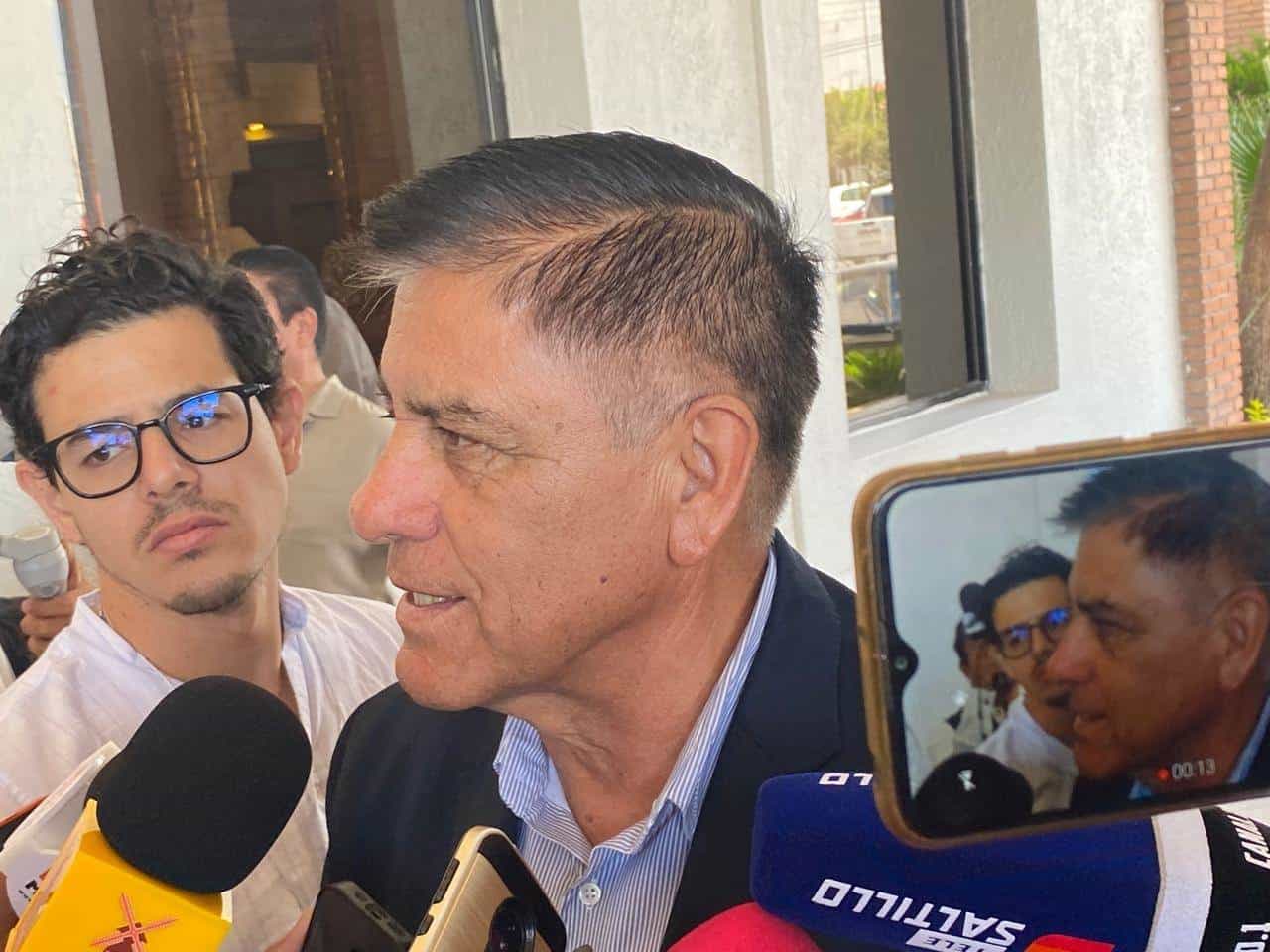 El Subsecretario de Protección Civil en Coahuila, Francisco Martínez Ávalos.