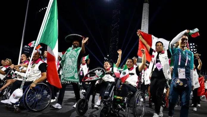 México desfiló así en la Inauguración de los Paralímpicos