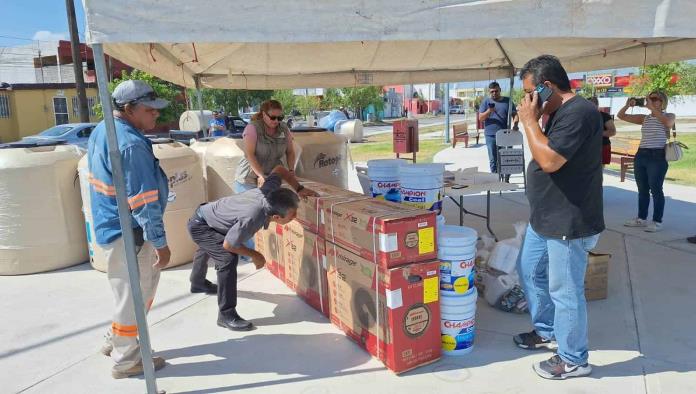 Realizan en Frontera entrega de apoyos