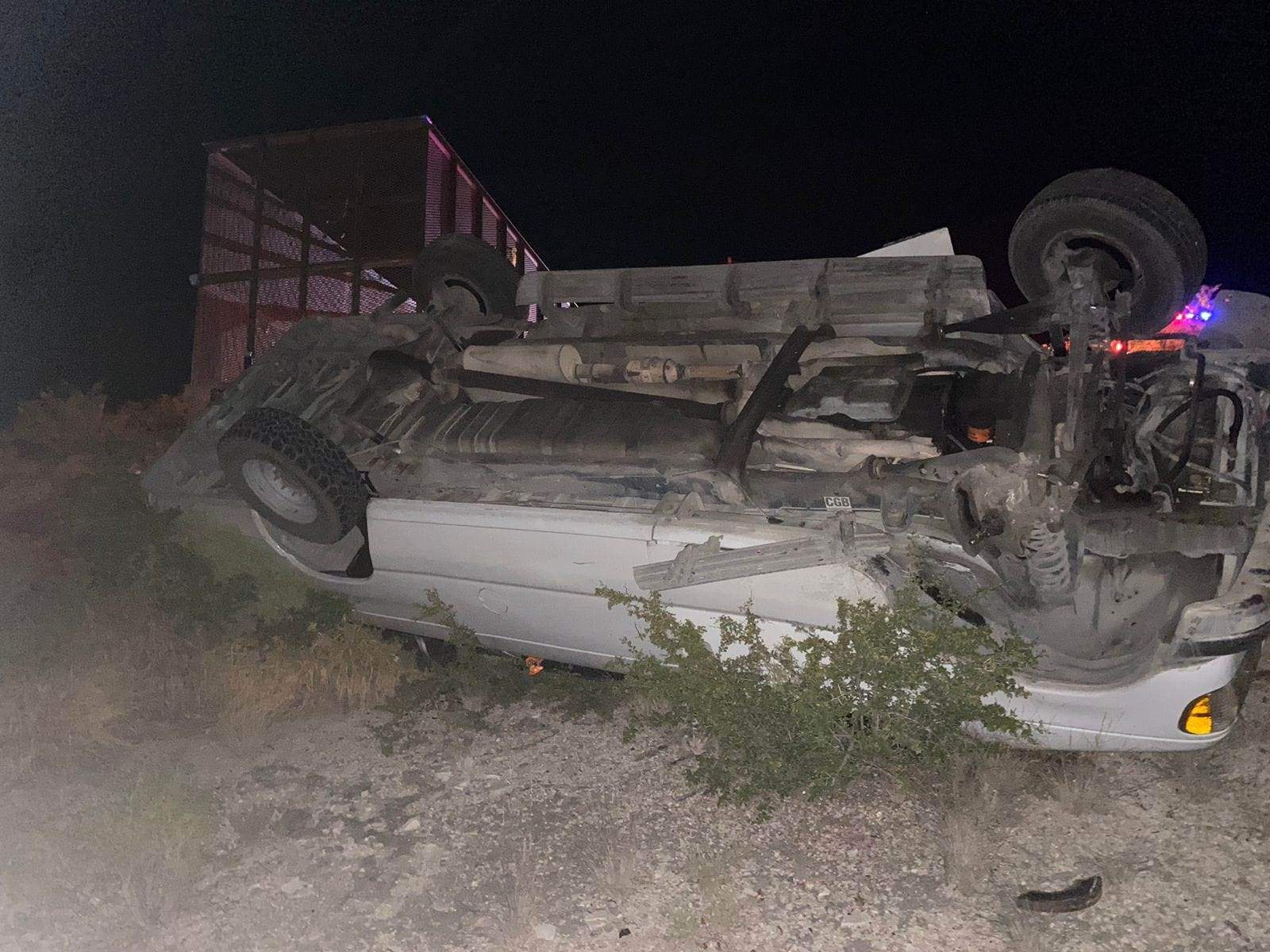 Volcadura en Carretera 57 Deja Tres Lesionados