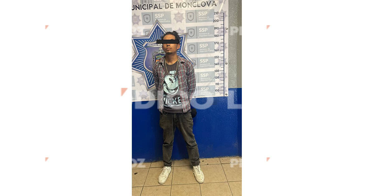 El detenido se identificó como Alfredo Guadalupe Garza Hernández.